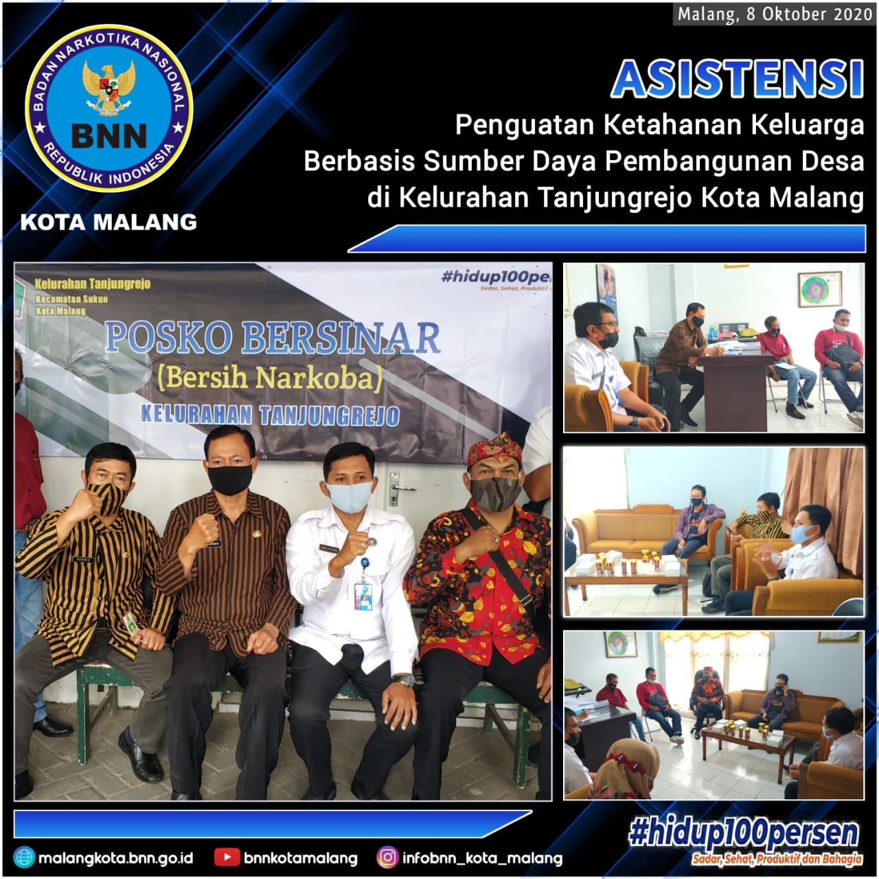 Asistensi Penguatan Ketahanan Keluarga Berbasis Sumber Daya Pembangunan Desa di Kelurahan Tanjungrejo Kota Malang Asistensi Penguatan Ketahanan Keluarga Berbasis Sumber Daya Pembangunan Desa di Kelurahan Tanjungrejo Kota Malang