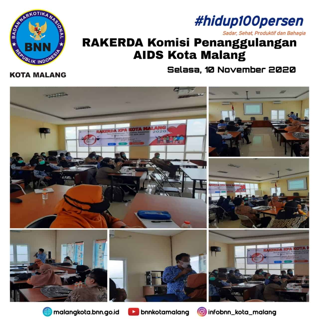 RAKERDA Komisi Penanggulangan AIDS Kota Malang
