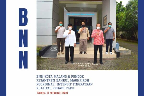 Perkuat Peran Santri, BNN Kota Malang & Pesantren Bahrul Maghfiroh Koordinasi Intensif Tingkatkan Kualitas Rehabilitasi