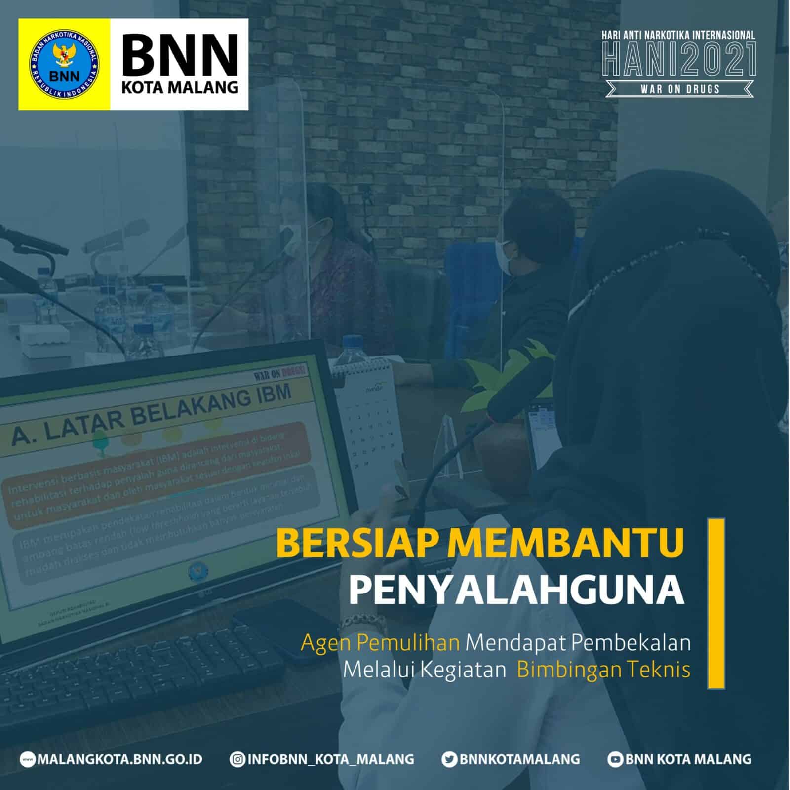 Siap Membantu Penyalahguna, Agen Pemulihan Mendapat Pembekalan dari BNN Kota Malang Siap Membantu Penyalahguna, Agen Pemulihan Mendapat Pembekalan dari BNN Kota Malang