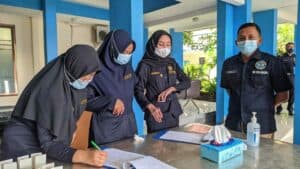Deteksi Dini, Skrining Tes Urine KPPBC TMC Malang Dalam Rangka P4GN