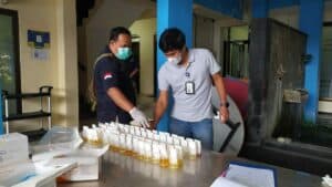 Deteksi Dini, Skrining Tes Urine KPPBC TMC Malang Dalam Rangka P4GN