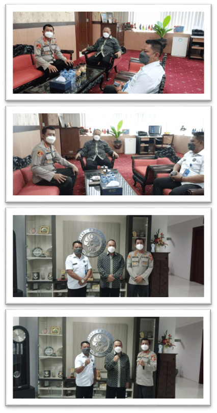 Koordinasi dan Sinergitas dengan Rektor Universitas Negeri Malang Koordinasi dan Sinergitas dengan Rektor Universitas Negeri Malang