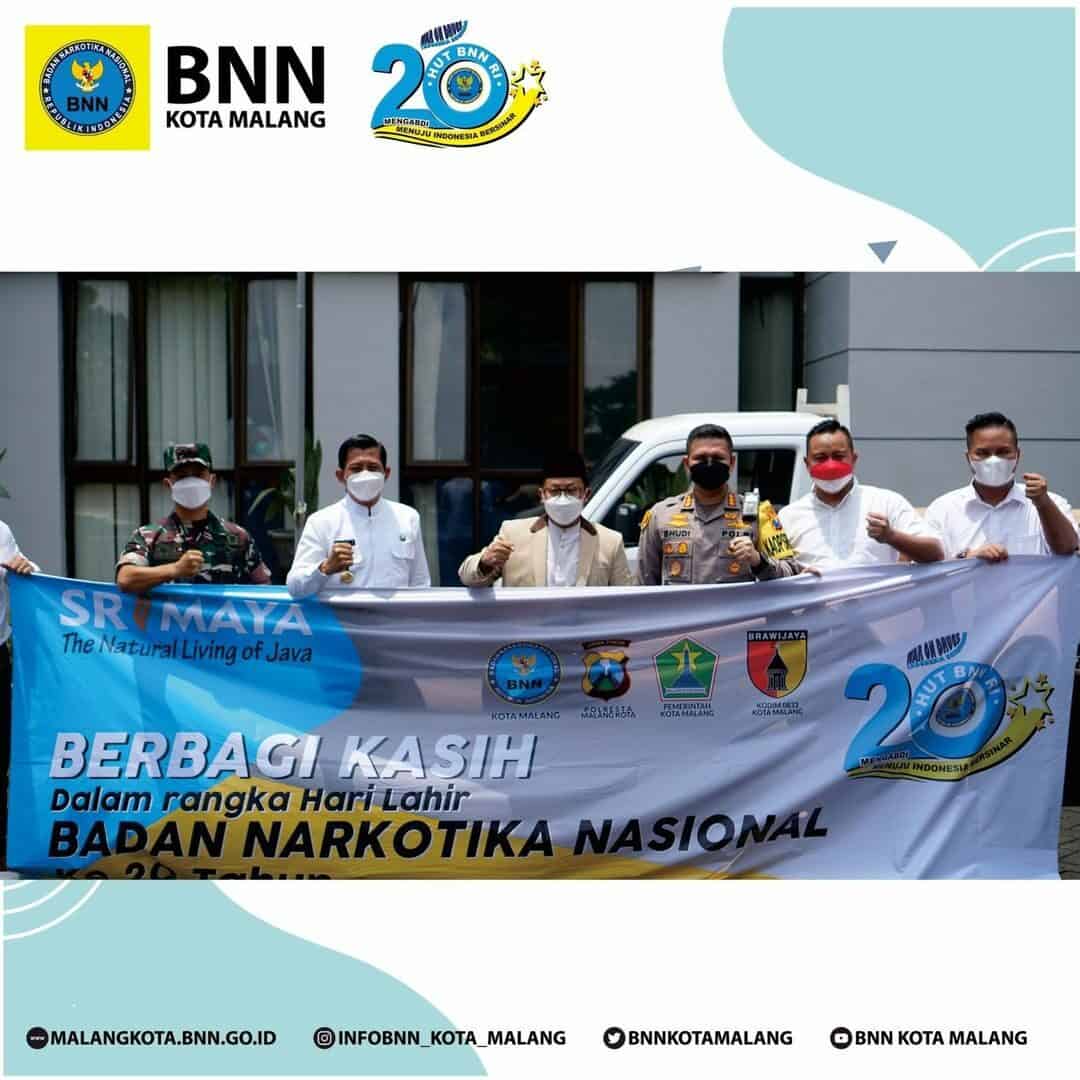 Berbagi Kasih, dalam Rangka Peringatan HUT BNN Ke-20 Berbagi Kasih, dalam Rangka Peringatan HUT BNN Ke-20