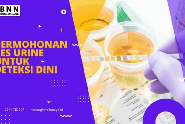 ALUR PERMOHONAN PELAKSANAAN TES URINE UNTUK DETEKSI DINI