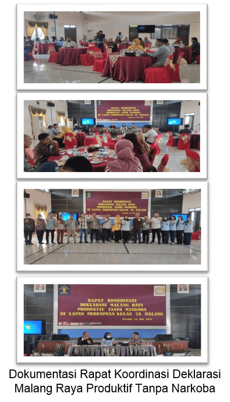 Rapat Koordinasi Deklarasi Malang Raya Produktif Tanpa Narkoba Rapat Koordinasi Deklarasi Malang Raya Produktif Tanpa Narkoba