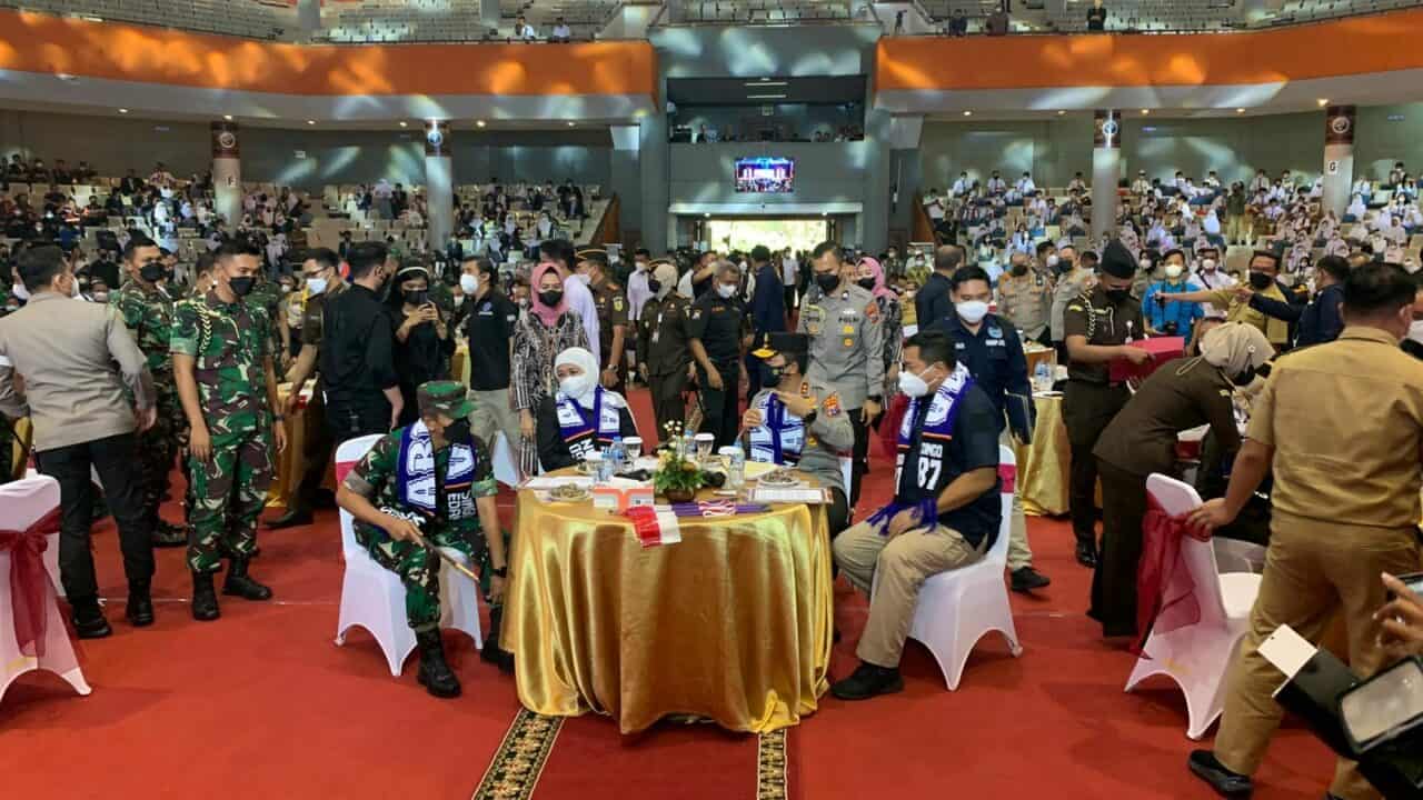 1.912 Warga Jawa Timur Deklarasikan Anti Narkoba dan Cinta NKRI di Malang