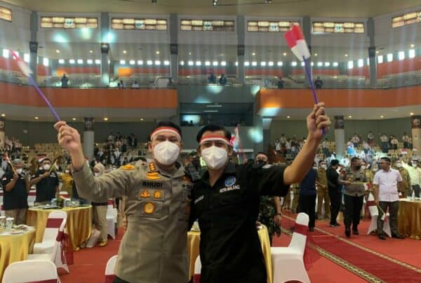 1.912 Warga Jawa Timur Deklarasikan Anti Narkoba dan Cinta NKRI di Malang