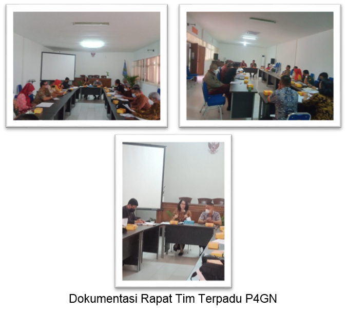 Rapat Tim Terpadu P4GN
