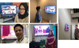Pelaksanaan Upacara Peringatan Hari Lahir Pancasila Tahun 2022 Oleh Seluruh Staf BNN Kota Malang Secara Virtual