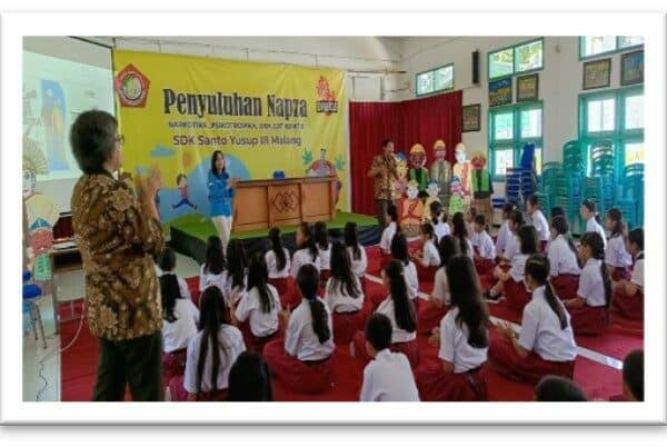 Penyuluhan Anti-Narkoba di SDK Santo Yusup III Malang: Membangun Generasi Bebas Narkoba