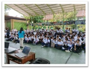 BNN Kota Malang Gelar Penyuluhan Bahaya Narkoba di Tujuh Sekolah dalam Rangka MPLS